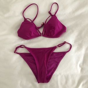 Victorias Secret Strappy Bikini Set | Sz S Top, Sz M Bottom